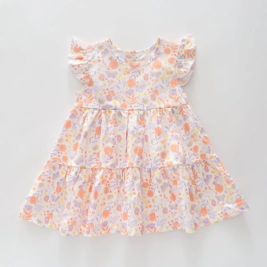 Tiered Floral Dress Ollies Place