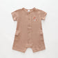 Tiny Trekker Cheesecloth Short Romper Ollies Place