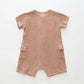 Tiny Trekker Cheesecloth Short Romper Ollies Place