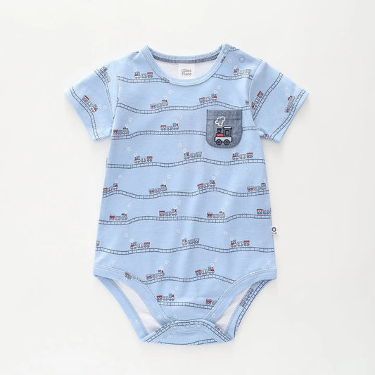 Train Time Baby Bodysuit Ollies Place