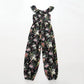 Tropical Print Black Jumpsuit Ollies Place