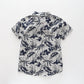 Tropical Print Collared Shirt Ollies Place