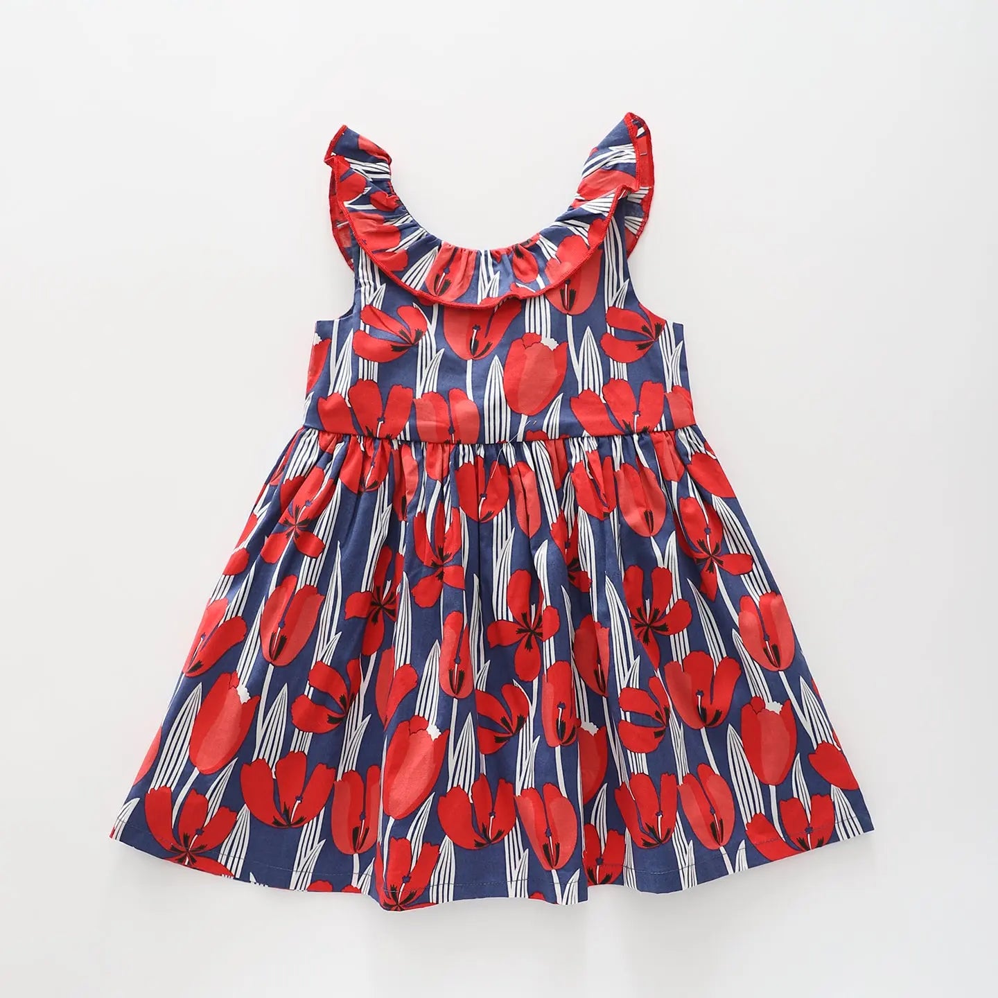 Tulip Print Summer Dress Ollies Place