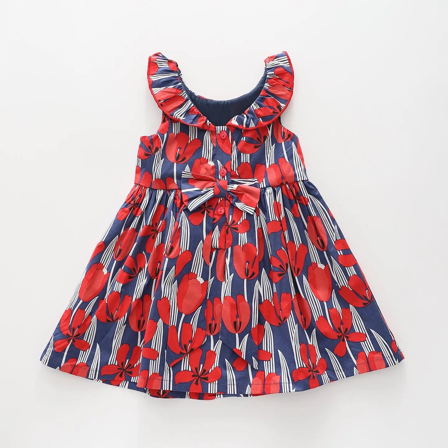 Tulip Print Summer Dress Ollies Place