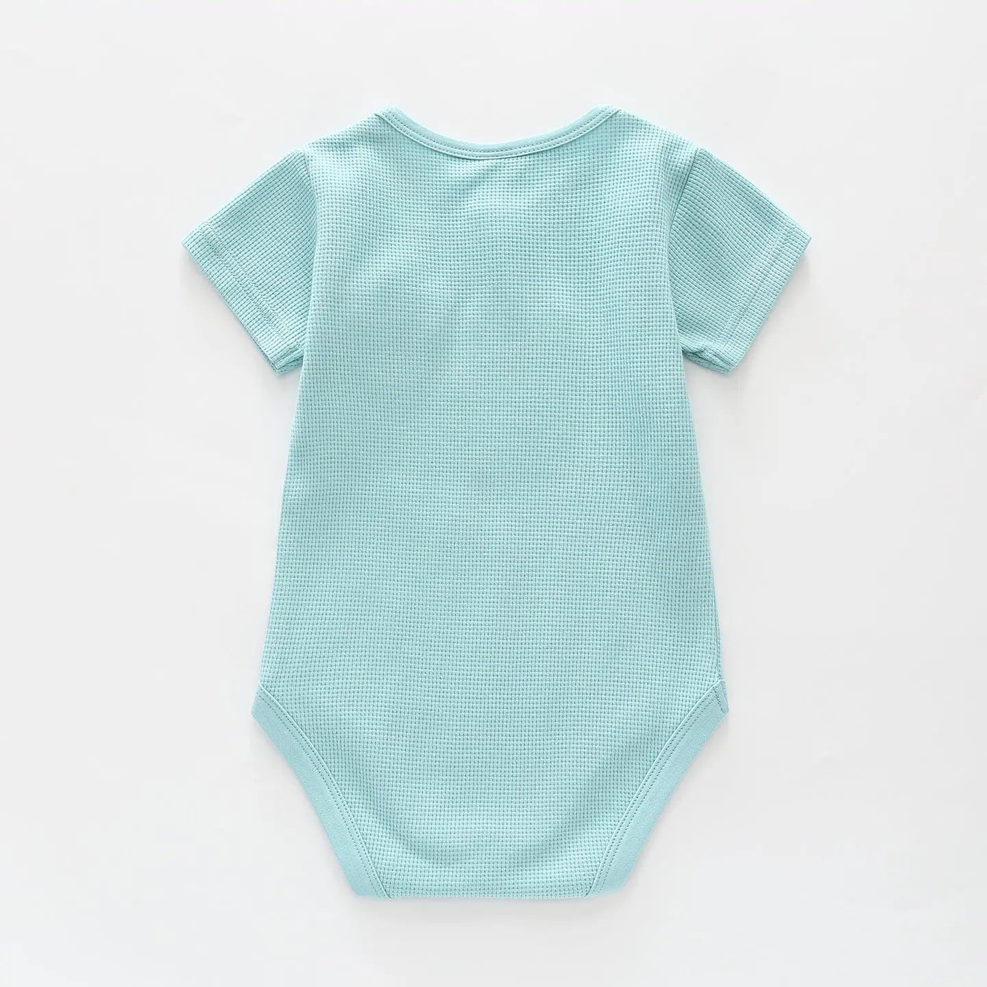 Turquoise Waffle Bodysuit Ollies Place