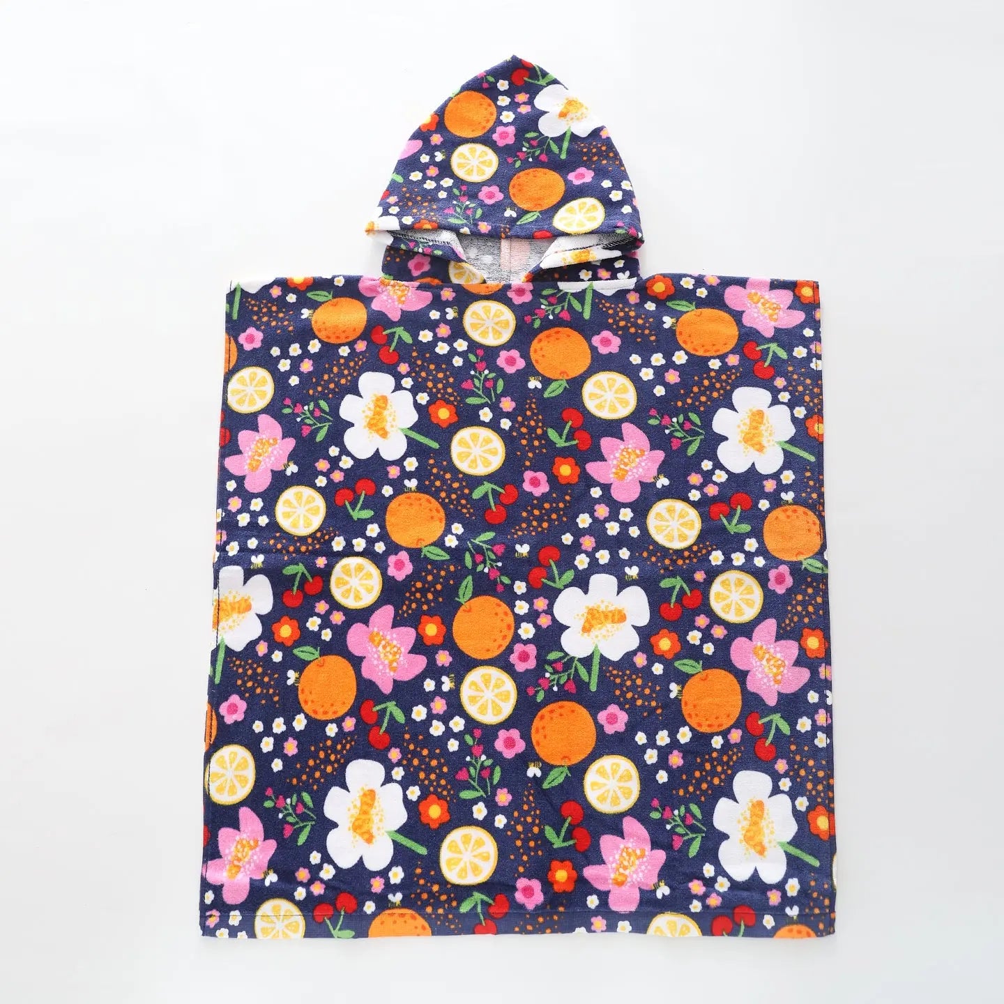 Tutti Fruity Kids Poncho Towel Ollies Place