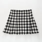 Tweed Check Mini Skirt Ollies Place