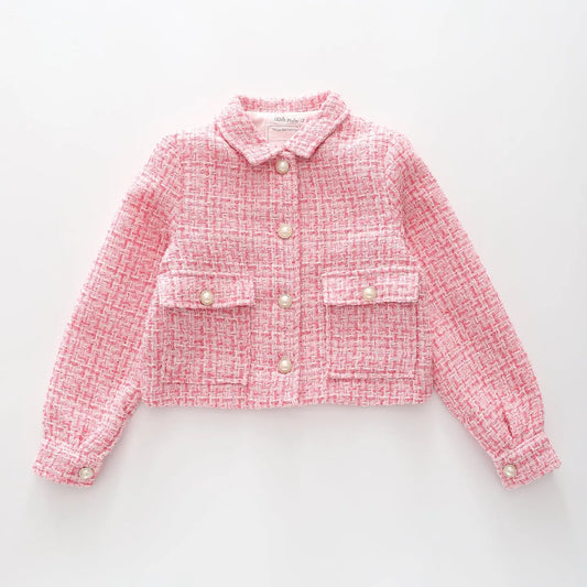 Tweed Cropped Jacket Ollies Place