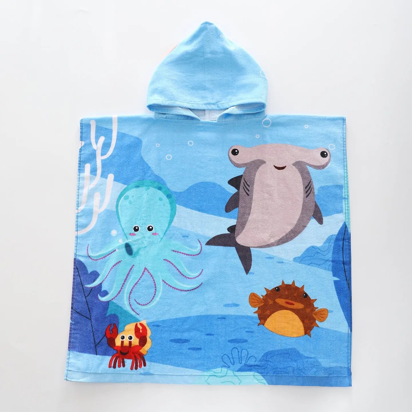 Under The Sea Hooded Towel Ollies Place