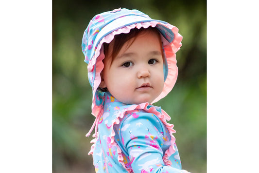 Unicorn Princess Flap Swim Hat Ollies Place