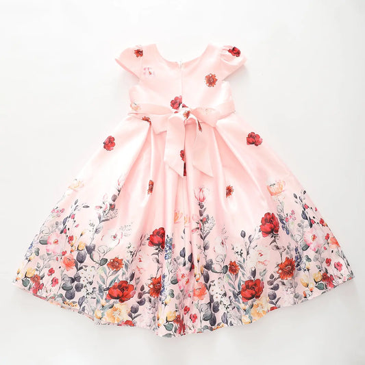 Valentina Floral Print Formal Dress Ollies Place