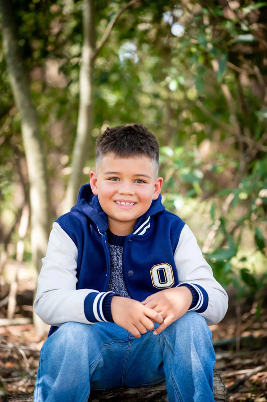 Varsity Hooded Jacket Ollies Place