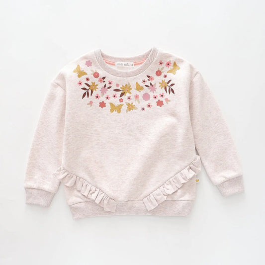 Vintage Butterfly, Junior Girl Sweatshirt Ollies Place