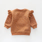 Vintage Deer, Baby Girls Sweat Top Ollies Place