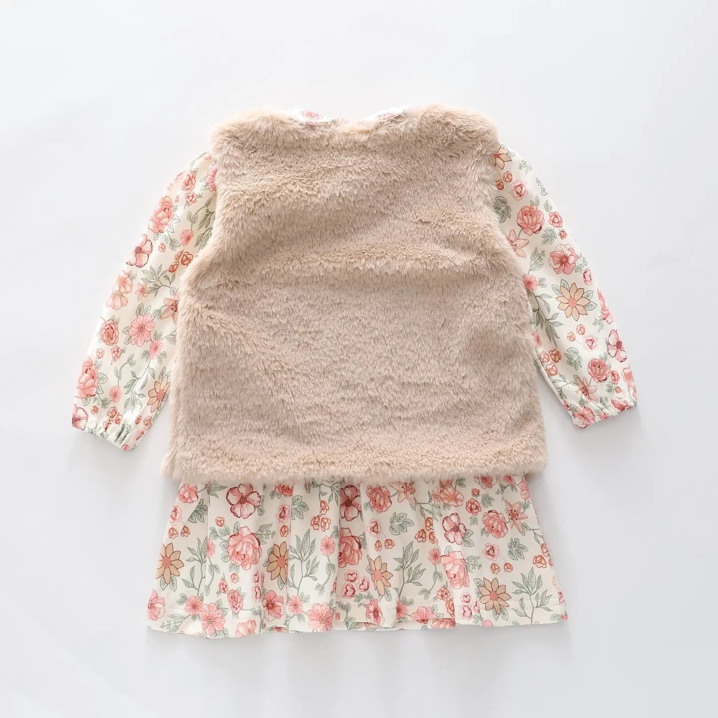 Vintage Dress and Vest Set Ollies Place