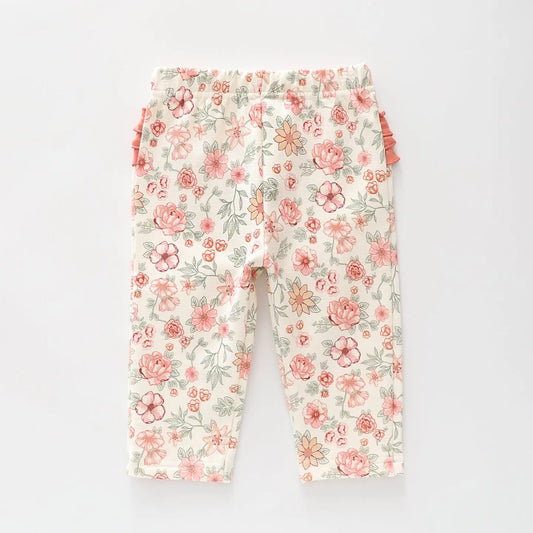 Vintage Floral Sweat Pants Ollies Place