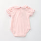 Vintage Inspired Pink Bodysuit Ollies Place