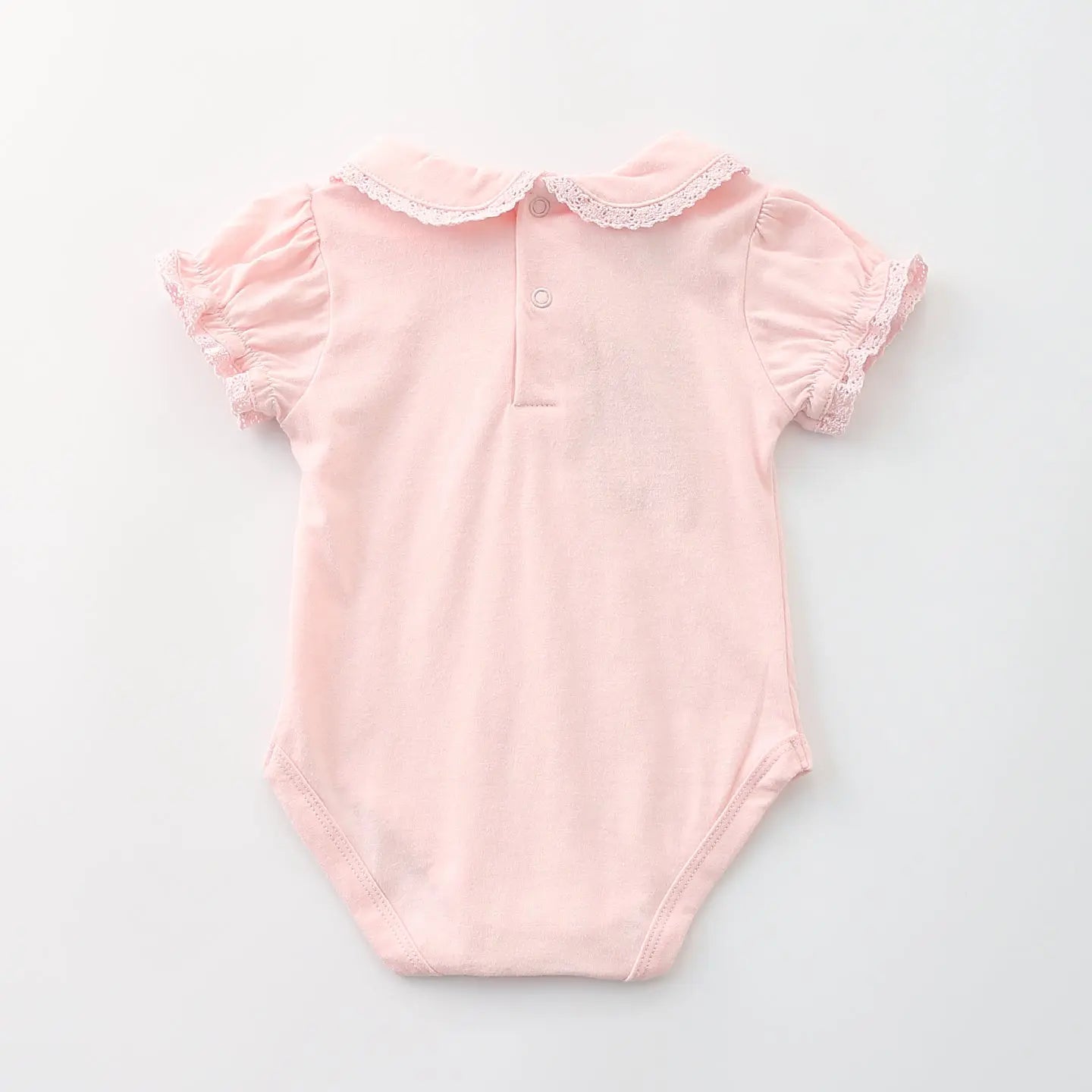 Vintage Inspired Pink Bodysuit Ollies Place