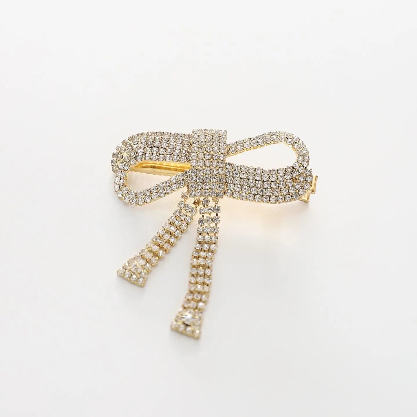 Vintage Inspired Rhinestone Bow Ollies Place