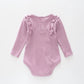 Vintage Mauve Rib Bodysuit Ollies Place