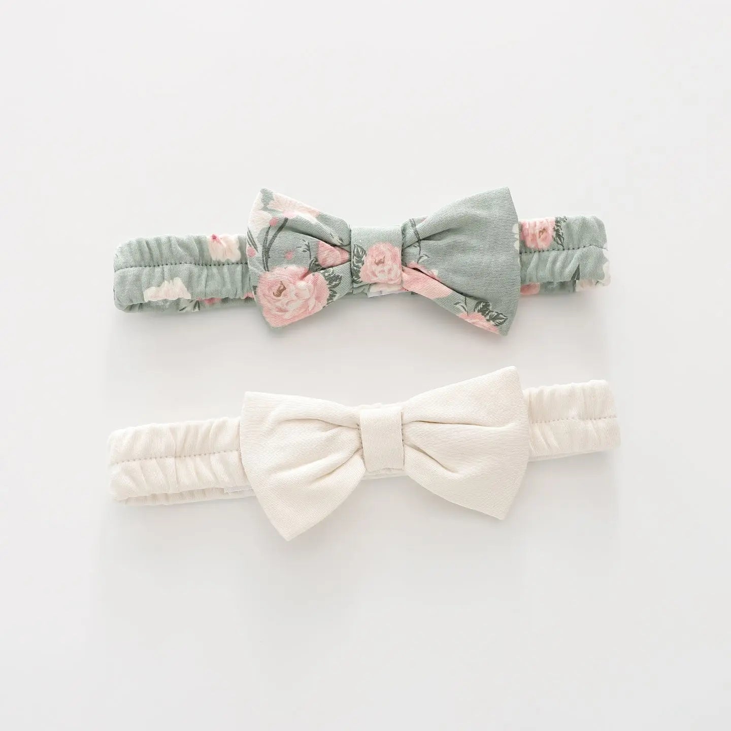 Vintage Rose Bow Headband Set Ollies Place