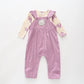 Vintage Rose Overalls Set Ollies Place