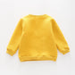 Vroom! Mustard Quilted Sweater Top - Baby Boy Ollies Place