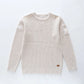 Waffle Knit, Beige Sweater Ollies Place