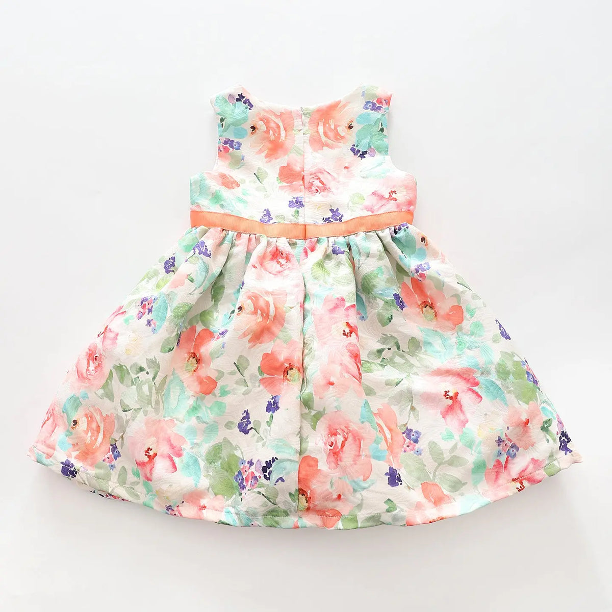 Watercolour Flowers Party Dress Ollies Place