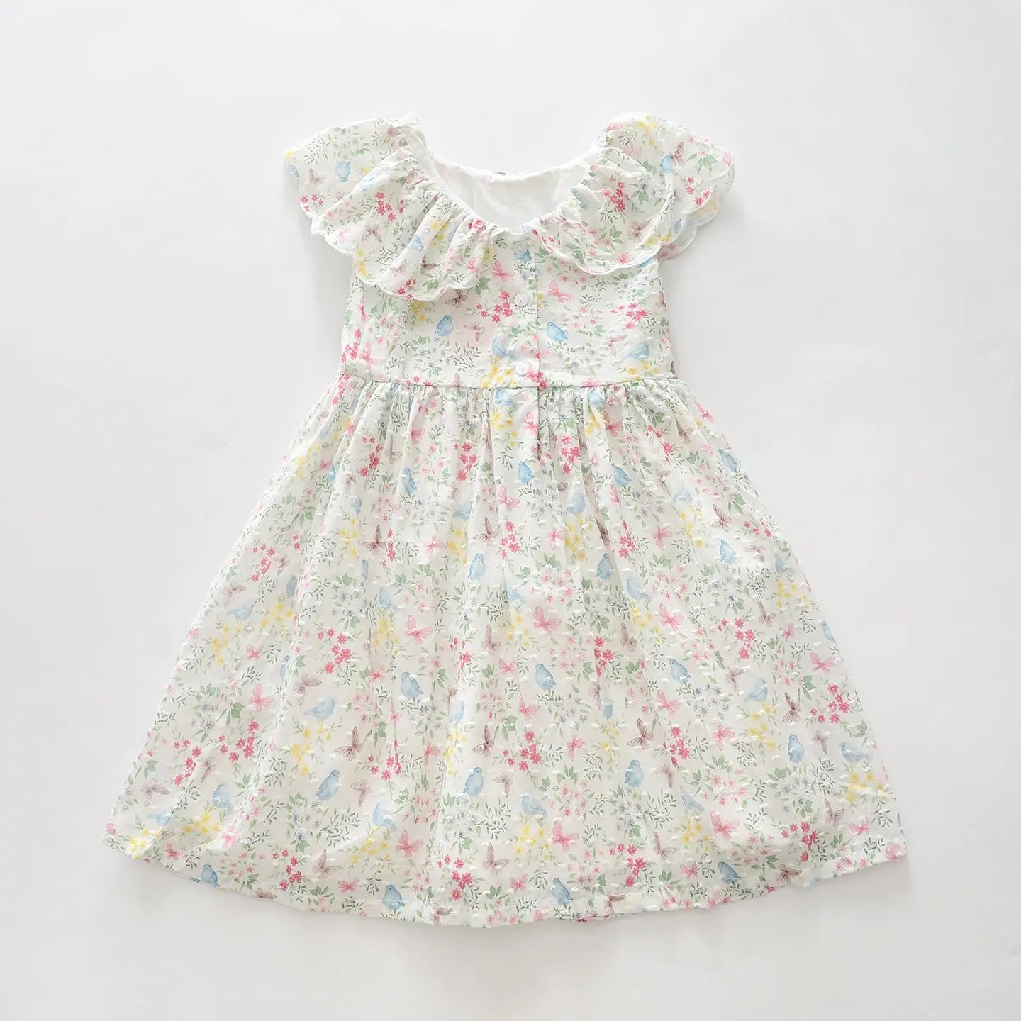 Watercolour Garden Dress Ollies Place