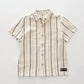 Weekender Striped Collared Shirt Ollies Place