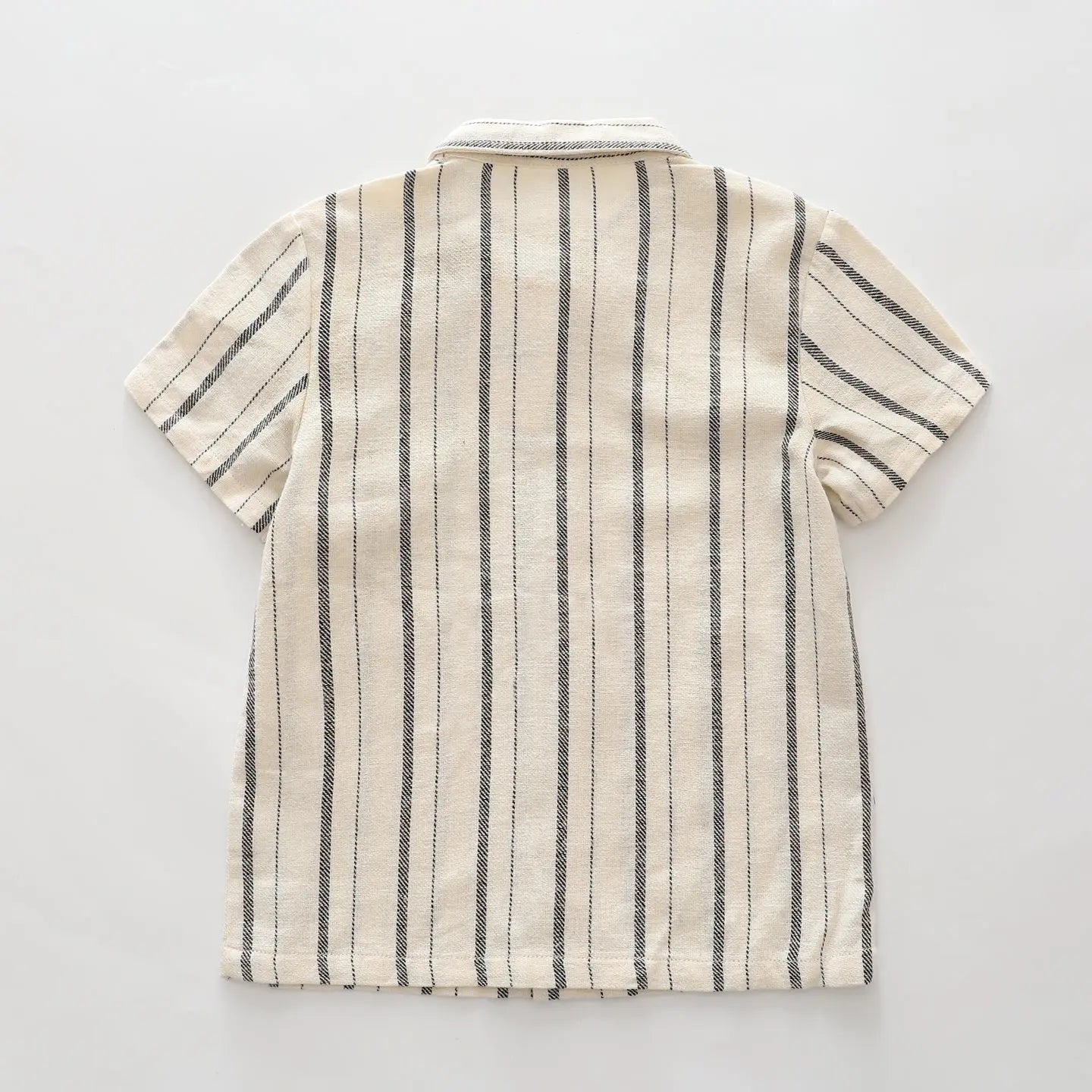 Weekender Striped Collared Shirt Ollies Place
