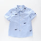 Whale Time Collared Shirt Ollies Place