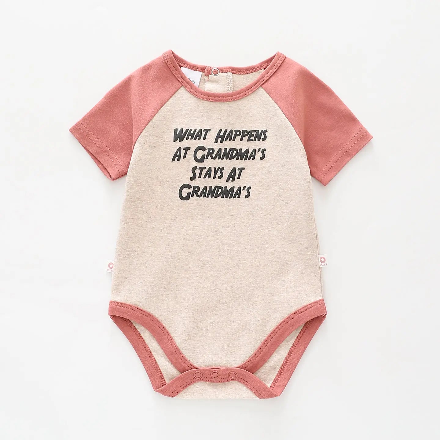 What Happens at Grandma's Stays at Grandma's Bodysuit Ollies Place