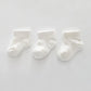 White Baby Ankle Socks 3 Pk Ollies Place