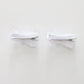 White Bow Hair Clips 2 Pack Ollies Place