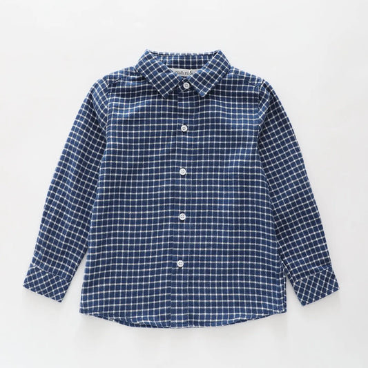 White Check Flanno Shirt Ollies Place