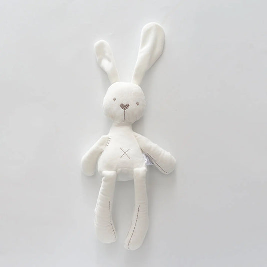 White Cheeky Bunny Toy Ollies Place