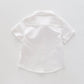 White Cotton Collared Shirt Ollies Place