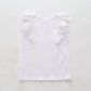 White Eyelet Trim Top Ollies Place
