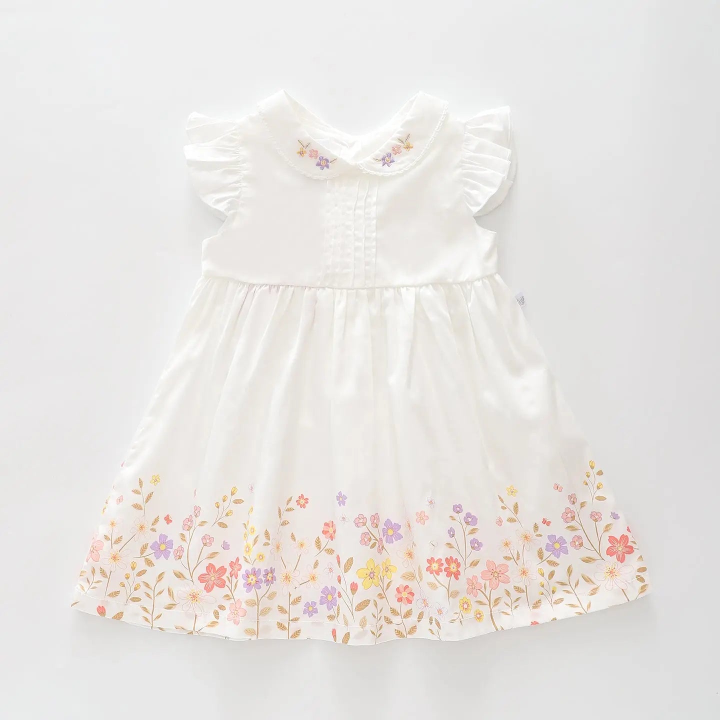 White Floral Dress Ollies Place