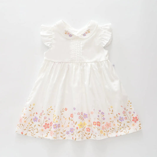 White Floral Dress Ollies Place