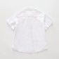 White Linen Grandpa Shirt Ollies Place