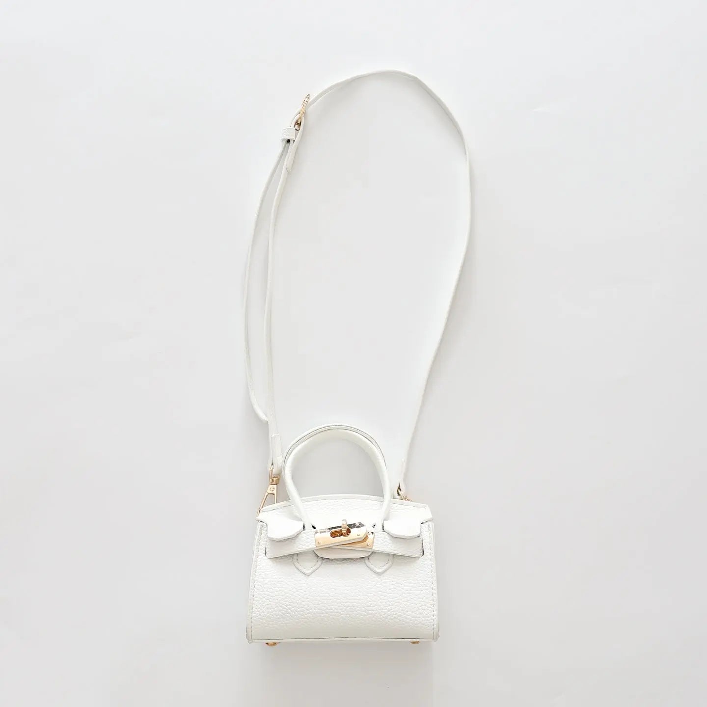 White Mini Handbag Ollies Place