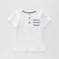 White Stripe Baby T-shirt Ollies Place
