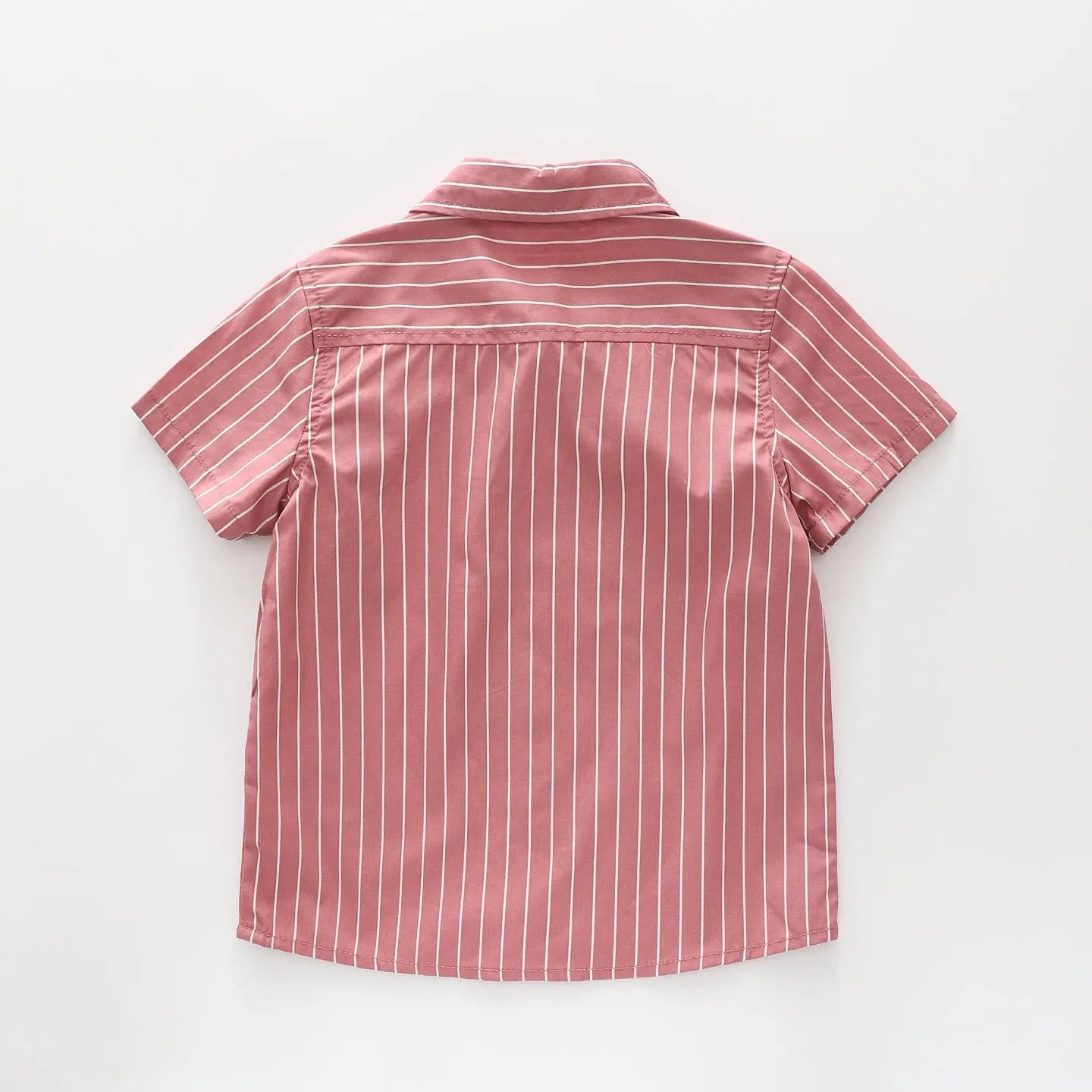 White Stripe Collared Shirt Ollies Place