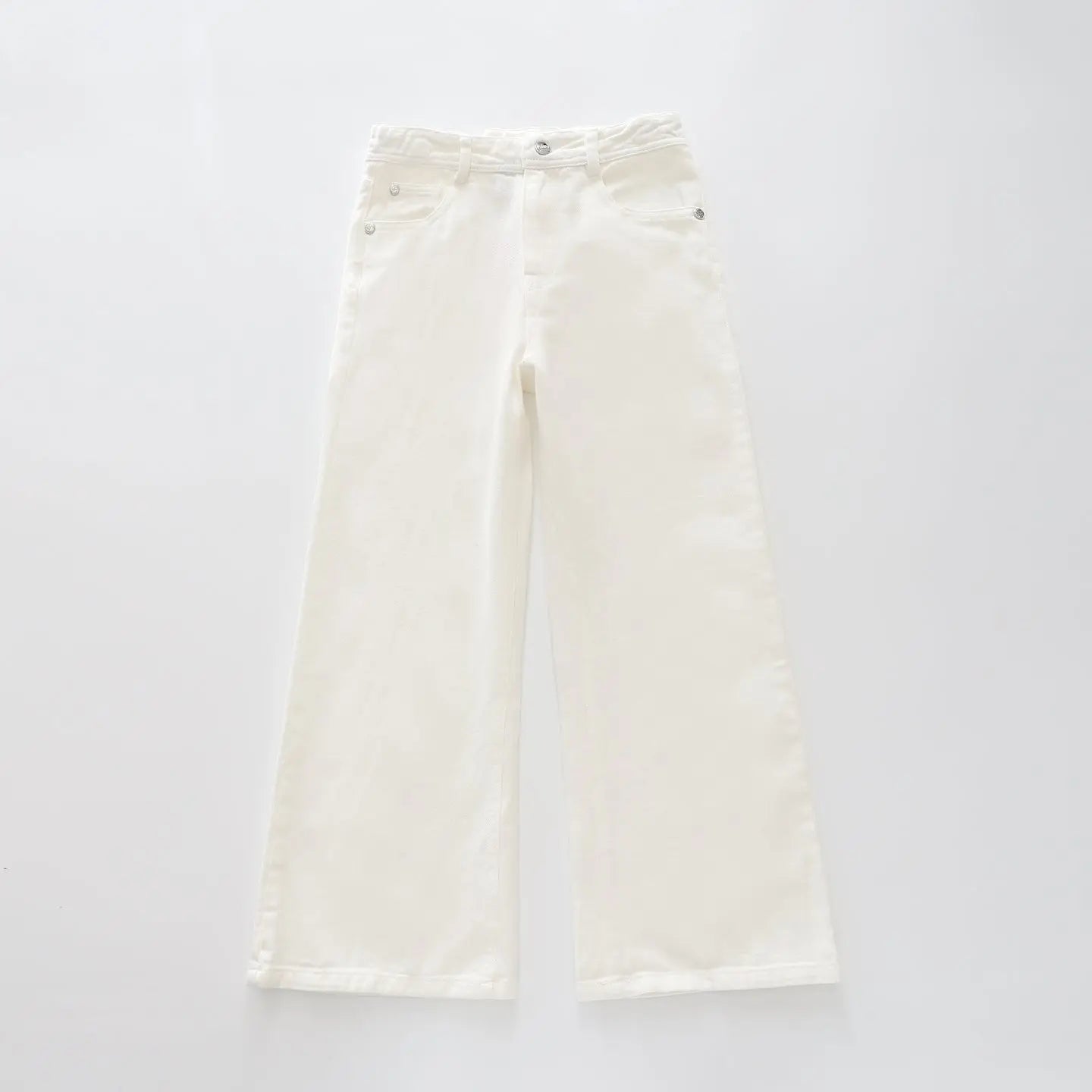 White Wide Leg Jeans Ollies Place