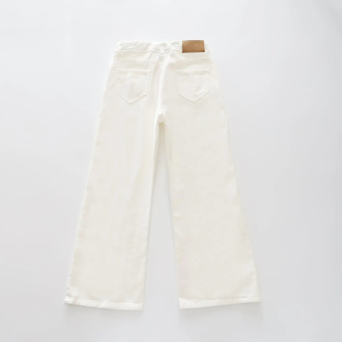 White Wide Leg Jeans Ollies Place