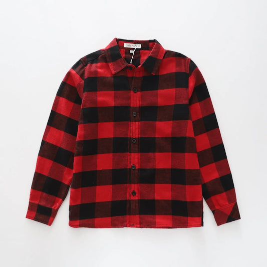 Wide Check Flanno Shirt Ollies Place