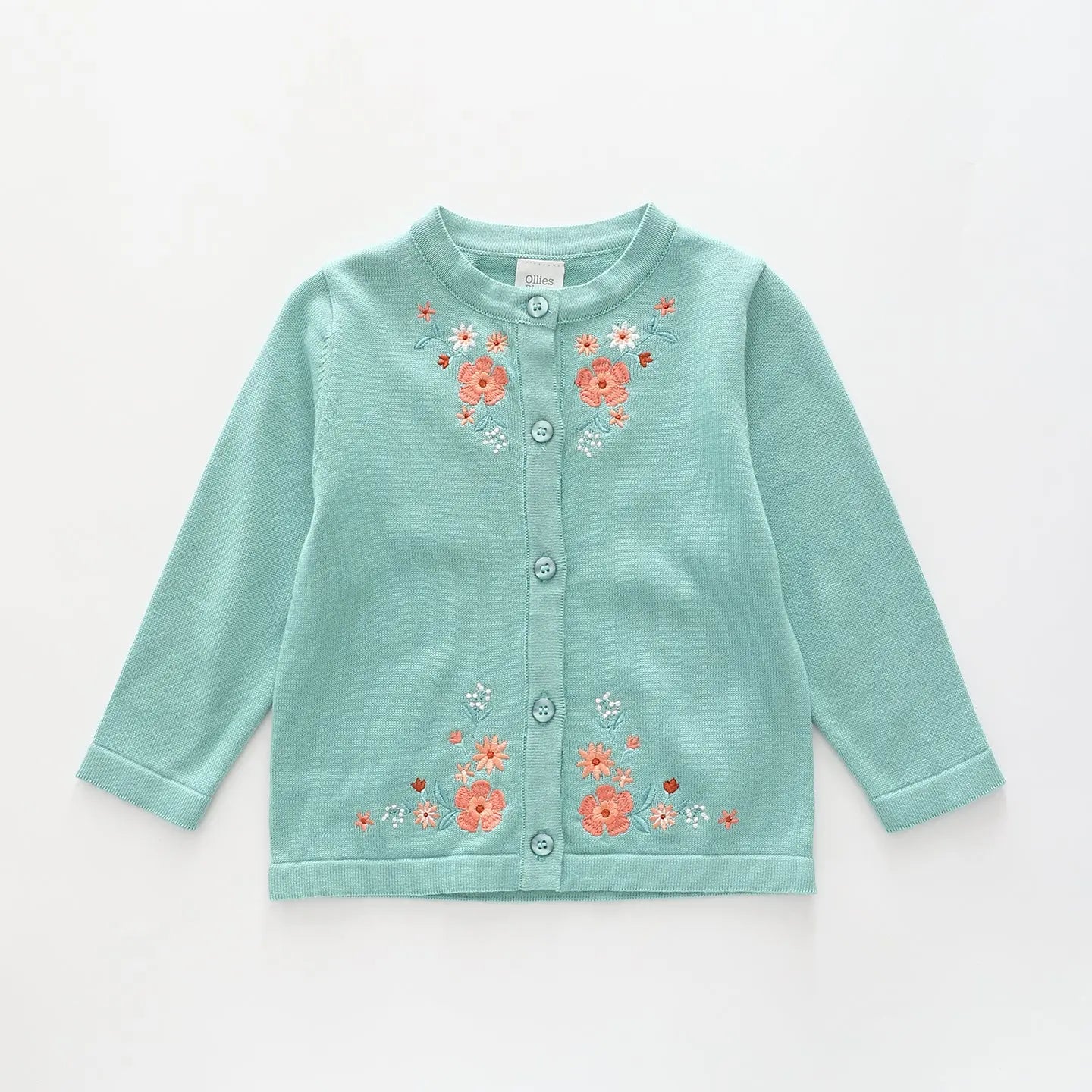 Winter Floral, Baby Girls Knit Cardigan Ollies Place